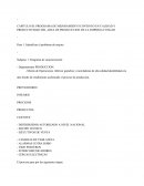 CAPITULO III: PROGRAMA DE MEJORAMIENTO CONTINUO EN CALIDAD Y PRODUCTIVIDAD DEL AREA DE PRODCUCCION DE LA EMPRESA FUNGAR