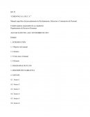 “CORD-PAG S.A. DE C.V.” Manual específico del procedimiento de Reclutamiento, Selección y Contratación de Personal