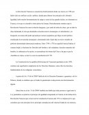 Análisis de Historia del Derecho entre la Constitución de los Estados Unidos y la de Venezuela