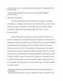 ACTA DE EVALUACION - CALIFICACION DE PROPUESTAS Y OTORGAMIENTO DE LA BUENA PRO