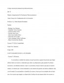 Tema: Ensayo De: Fundamentos De La Economía.