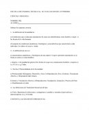 ESCUELA SECUNDARIA TECNICA No. 161 EVALUACION DEL IV PERIODO CIENCIAS 1 BIOLOGIA