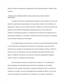 Análisis de los modelos básicos del Comportamiento Organizacional -  Documentos de Investigación - Jerry