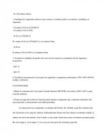 Experimento N 4 De Quimica Enlace Quimico Documentos De Investigacion Albert