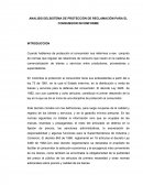ANALISIS DELSISTEMA DE PROTECCIÓN DE RECLAMACIÓN PARA EL CONSUMIDOR INCOMFORME