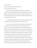 Ensayo de Declaración de Salamanca y Marco de Acción.