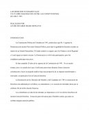 DERECHOS FUNDAMENTALES CONSTITUCIONES 1886 -1991.