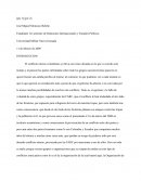 PAPEL DE LA OEA EN EL CONFLICTO COLOMBIA ECUADOR