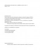 OPERACIONES CONTABLES DE LA EMPRESA AICM S.A DE C.V