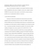 HONORABLE TRIBUNAL DE APELACIONES DE LA REGION TRES DEL DEPARATMANTO DE MANAGUA SALA CIVIL Y LABORAL.