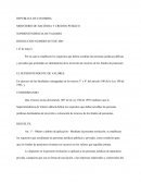 RESOLUCION 275- MINISTERIO DE HACIENDA Y CREDITO PUBLICO