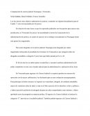 Derecho comparado. Ley de Carrera Judicial Nicaragua-Venezuela