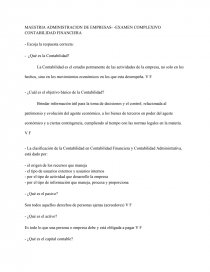 Preguntas Finanzas Examen Complexivo Contabilidad Financiera Ensayos Kate