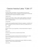 Cancion America Latina "Calle 13"