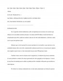 GUIA DE TRABAJO No. 1 MATERIA: OPERACIÓN DE FABRICACION CATEDRATICO