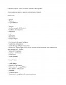 Estructura propuesta para el documento “Manual de Bioseguridad”
