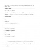 PROYECTOS. 5º CURSO DE CIENCIAS AMBIENTALES