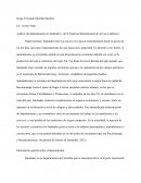 Análisis del departamento de Santander y de la Empresa departamental de servicios públicos