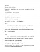 COMPETENCIA: APLICAR PRINCIPIOS DE AUDITORIA Y DESARROLLO DE CASO PRACTICO