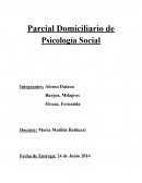 Parcial Domiciliario de Psicología Social