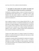 Caso Práctico: RETAIL TEXTIL S.L MODELO DE DIRECCIÓN COMERCIAL