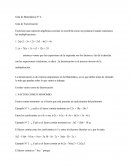 Guía de Matemática N° 4 Guía de Factorización