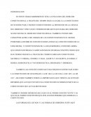 EL DERECHO CONSTITUCIONAL LA CIENCIA DEL DERECHO. DEFINICION