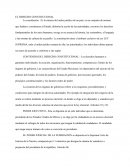 EL DERECHO CONSTITUCIONAL CONTENIDO DEL DERECHO CONSTITUCIONAL