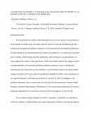 VALORACIÓN ECONÓMICA Y ECOLÓGICA DE LOS MANGLARES EN MÉXICO Y LA REPERCUCIÓN DE LA PRODUCCIÓN PESQUERA
