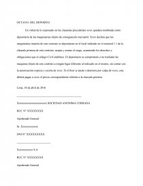 CONTRATO DE CONSIGNACIÓN MERCANTIL DE MAQUINARIA PESADA - Composiciones de  Colegio - mondoro
