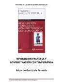 LA REVOLUCION FRANCESA Y LA ADMINISTRACIÓN COMTEMPORÁNEA