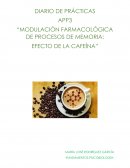 MODULACIÓN FARMACOLÓGICA DE PROCESOS DE MEMORIA: EFECTO DE LA CAFEÍNA