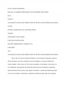 ANALISIS DE TECNICAS DE PRODUCCIÓN DE ARTICULOS DE LIMPIEZA (ESCOBAS)