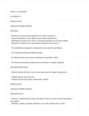 Carta descriptiva. FORTALEZAS ÁREAS DE OPORTUNIDAD