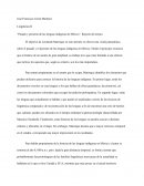 Lingüística II “Pasado y presente de las lenguas indígenas de México”. Reporte de lectura