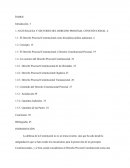 NATURALEZA Y SECTORES DEL DERECHO PROCESAL CONSTITUCIONAL