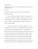 LABORATORIO N° 7 DETERMINACION DE LA [Cu2+] EN EL COMPLEJO [Cu(EDTA)]2- POR TITULACION COMPLEXOMÉTRICA