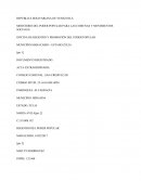 ACTA DE ASAMBLEA EXTRAORDINARIA Nº 01 DEL CONSEJO COMUNAL “ SAN CRISPULO III”