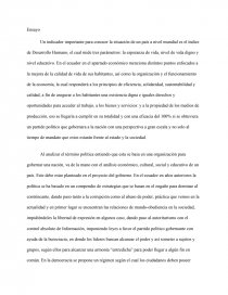 Ejemplo de Ensayo política del Ecuador - Ensayos de Calidad - Ensa05