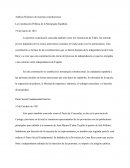 Analisis historico de las constituciones costarricenses