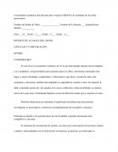 REPORTE DE AVANCES DEL GRUPO: LENGUAJE Y COMUNICACIÓN