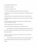 GUIA DE DERECHO PROCESAL CIVIL Leyes Sustantivas: Código Civil