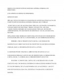 MODELO DE CONSTITUCIÓN DE SOCIEDAD ANÓNIMA CERRADA CON DIRECTORIO – (CON APORTES EN BIENES NO DINERARIOS)