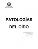 PATOLOGÍAS DE OÍDO EXTERNO APÉNDICE PREAURICULARES