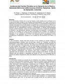 Incidencia del Cambio Climático en la Variación de la Oferta y Demanda Hídrica de la Microcuenca Chíchira, Pamplona - Norte de Santander, Colombia