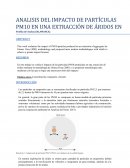 NALISIS DEL IMPACTO DE PARTÍCULAS PM10 EN UNA EXTRACCIÓN DE ÁRIDOS EN Puebla de Azaba (SALAMANCA)