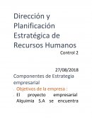 Dirección y Planificación Estratégica de Recursos Humanos