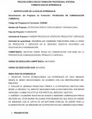 DESARROLLAR CAMAPAÑA PUBLICITARIA PARA LA VENTA DE PRODUCTOS Y SERVICIOS EN EL MERCADO OBJETIVO APLICANDO LAS POLÍTICAS DE LA ORGANIZACIÓN