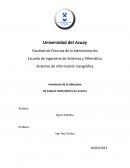 Sistemas de Información Geográfica Inventario de la Ubicación de Cajeros Automáticos en Cuenca