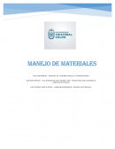 MANEJO DE MATERIALES